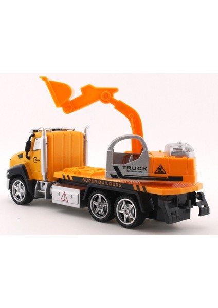 Çek Bırak Mac Kepçe Kamyonu 22132 Kız Erkek Çocuk Oyuncak Eğitici Oyuncaklar fiyatları