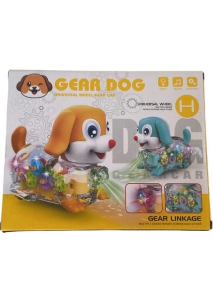 Kutulu Şeffaf Sesli Yürüyen Köpek Kız Erkek Çocuk Oyuncak Eğitici Oyuncaklar