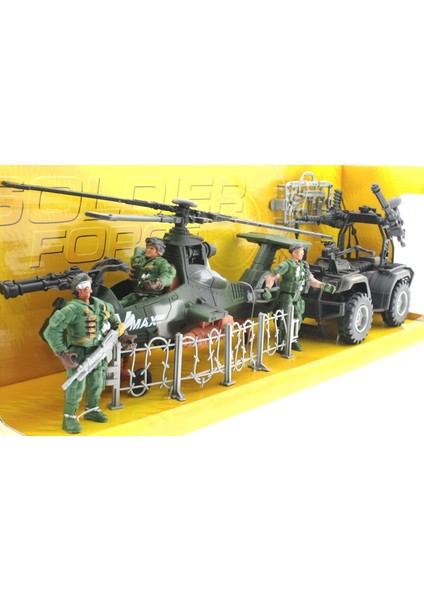 Atv ve Helikopterli Askeri Oyun Seti Kız Erkek Çocuk Oyuncak Eğitici Oyuncaklar modelleri