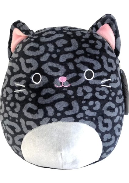 Squishmallow Kara Panter Xiomara 20CM Kız Erkek Çocuk Oyuncak Eğitici Oyuncaklar