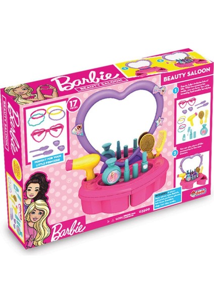 03509 Barbie Güzellik Salonu ,dede Kız Erkek Çocuk Oyuncak Eğitici Oyuncaklar