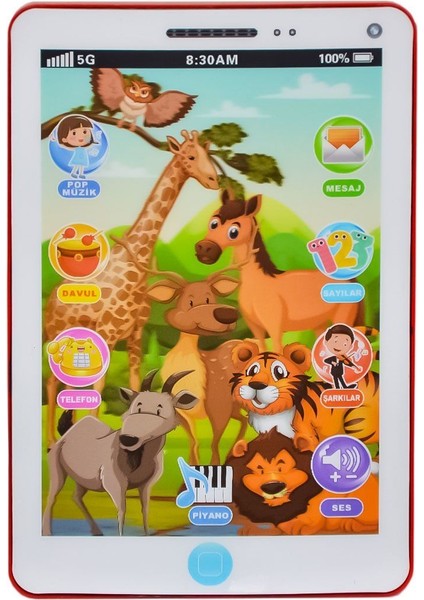 Fab 1705 Eğlenceli Pilli Dokunmatik Tablet -Prestij Kız Erkek Çocuk Oyuncak Eğitici Oyuncaklar modelleri