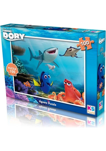 Finding Dory 100 Parça Puzzle Kız Erkek Çocuk Oyuncak Eğitici Oyuncaklar fiyatları