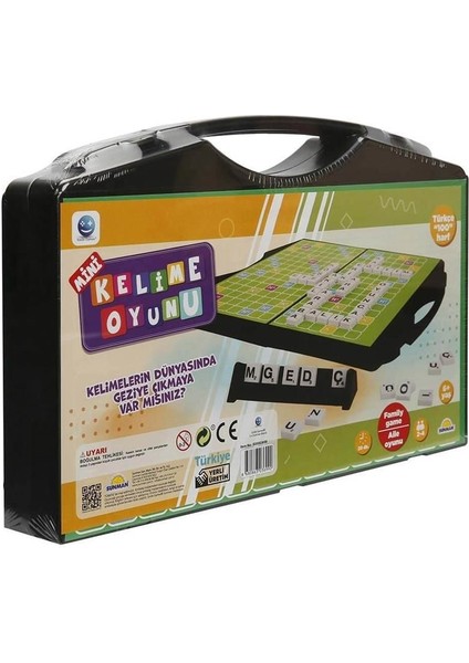 Smile Games Çantalı Mini Kelime Oyunu Kız Erkek Çocuk Oyuncak Eğitici Oyuncaklar