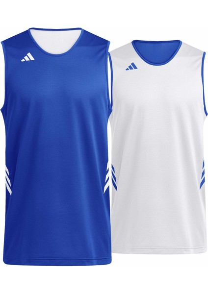 Düz Mavi - Beyaz Erkek Çocuk Atlet JM5137 Y Evryday Pro J