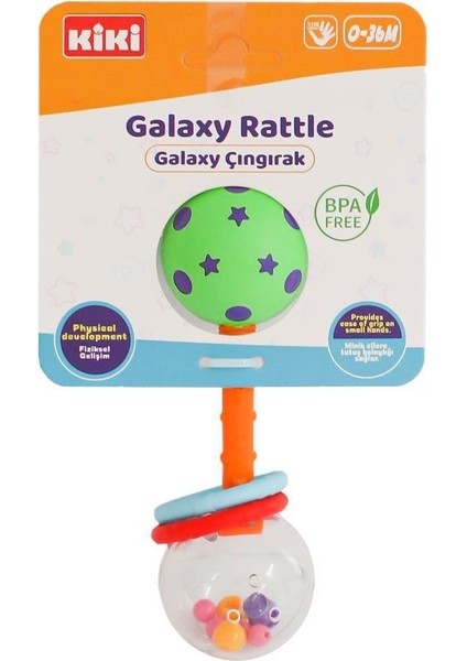 AE-1710 Galaxy Çıngırak Kız Erkek Çocuk Oyuncak Eğitici Oyuncaklar