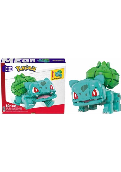 HNT96 Mega Pokémon™ Jumbo Bulbasaur 789 Parça +10 Yaş Kız Erkek Çocuk Oyuncak Eğitici Oyuncaklar fiyatları
