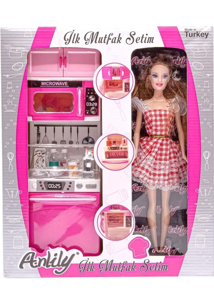 Anlily Ilk Mutfak Setim Bebekli Bulaşık Makinesi Kız Erkek Çocuk Oyuncak Eğitici Oyuncaklar fiyatları