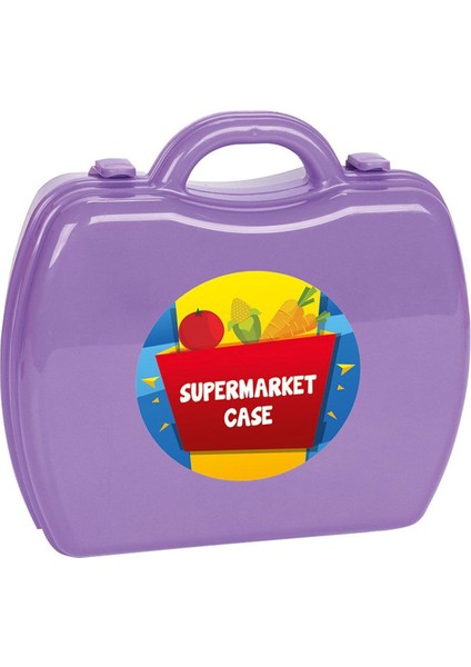 Aksesuarlı Çantalı Market Seti 24 Parça Kız Erkek Çocuk Oyuncak Eğitici Oyuncaklar fiyatları