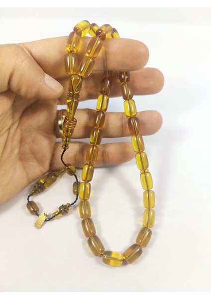 Ayhan Turan Usta Eseri Çift Kat Cilalı Halkalı Imame Yemen Zar Kehribar Sertifikalı 8637 indirimleri