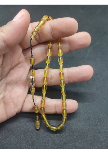 Serdal Akdeniz Usta Eseri Çift Kat Cilalı Bilek Boy (Küçük Boy) Zar Kehribar Sertifikalı 8628 indirimleri