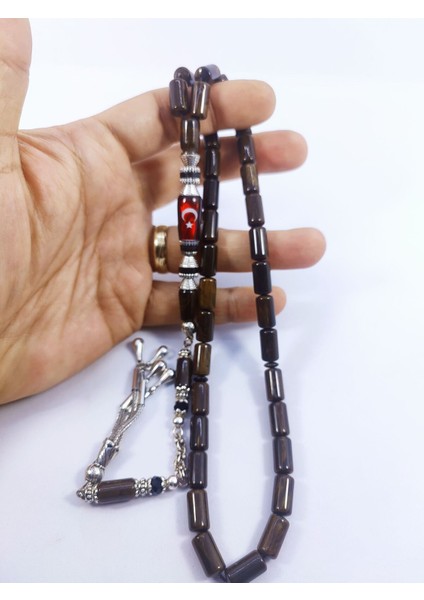 Şevket Alkan Usta Eseri Gümüş Nakkaşlı Fransız Galalit Sertfikalı 8674 fırsatları