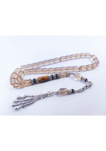 Şevket Alkan Usta Eseri Gümüş Nakkaşlı Alman Zar Kehribar Sertfikalı 8669 fiyatları