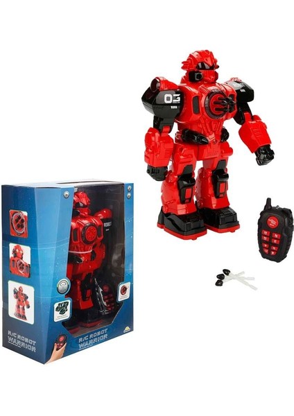 Planet Warrior Sesli ve Işıklı Robot 34CM. Kız Erkek Çocuk Oyuncak Eğitici Oyuncaklar