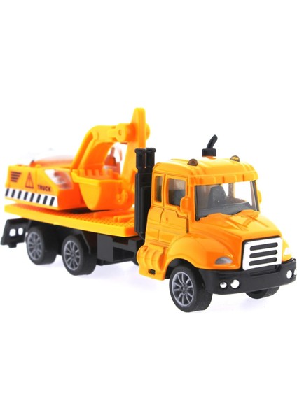 Çek Bırak Metal Mini Sarı Kepçe Kız Erkek Çocuk Oyuncak Eğitici Oyuncaklar