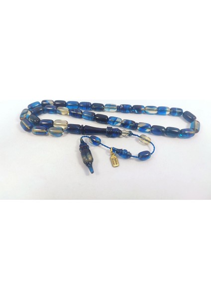 Ayhan Turan Usta Eseri Şeffaf Delim Çift Kat Cilalı Halkalı Imame Ateş-I Kehribar Sertifikalı 8639