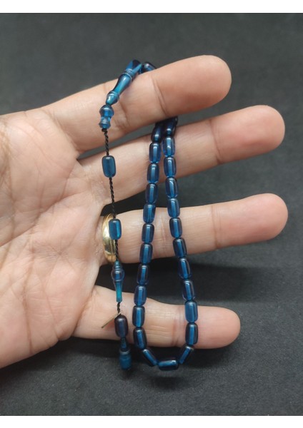 Serdal Akdeniz Usta Eseri Çift Kat Cilalı Bilek Boy (Küçük Boy) Ateş-I Kehribar Sertifikalı 8624