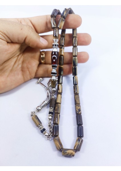 Şevket Alkan Usta Eseri Gümüş Nakkaşlı Fransız Galalit Sertfikalı 8677 indirimleri