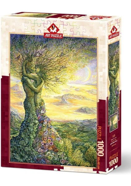 5175 Art Puzzle Doğanın Aşkı 1000 Parça Puzzle Kız Erkek Çocuk Oyuncak Eğitici Oyuncaklar