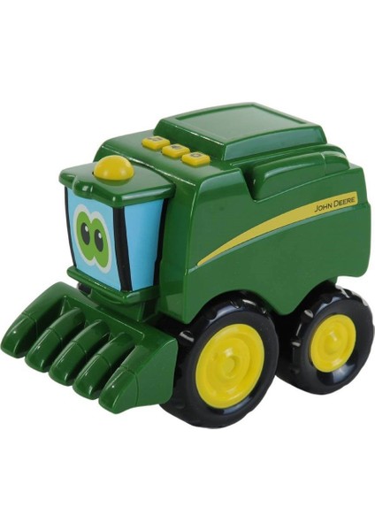 37910 Tomy John Deere-Traktör Johnny ve Biçerdöver Corey Işıklı ve SESLI-1ADET Stokta Olan Gönderili