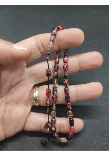 Serdal Akdeniz Usta Eseri Çift Kat Cilalı Bilek Boy (Küçük Boy) Ateş-I Kehribar Sertifikalı 8617 fiyatları