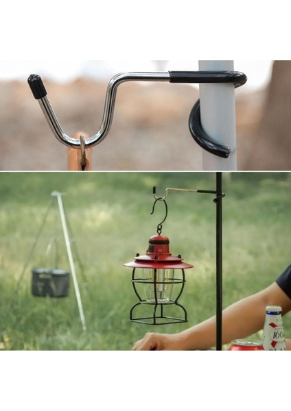 Kamp İçin Çok Fonksiyonlu S-şekilli Direk Askısı Kaymaz Paslanmaz Çelik Eşya Asma Kancası (4915) modelleri