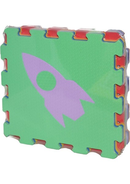 90-993 Eco Eva 33X33 Taşıtlar 7mm Kız Erkek Çocuk Oyuncak Eğitici Oyuncaklar