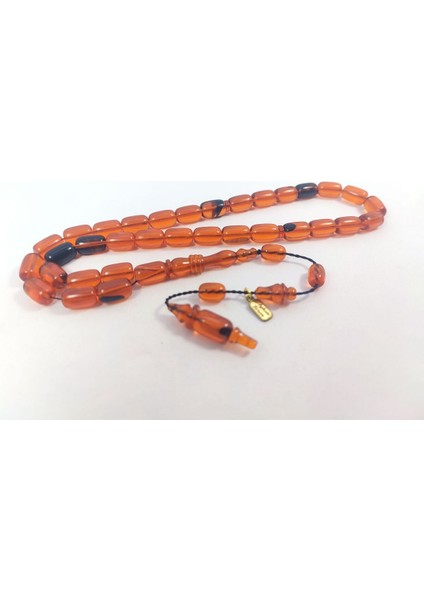 Ayhan Turan Usta Eseri Şeffaf Delim Çift Kat Cilalı Halkalı Imame Ateş-I Kehribar Sertifikalı 8641 fiyatları