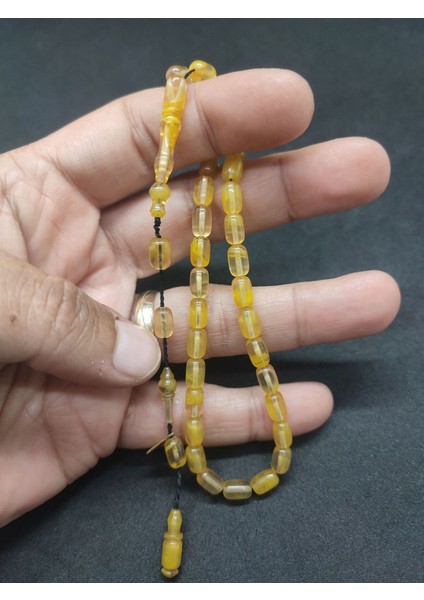 Serdal Akdeniz Usta Eseri Çift Kat Cilalı Bilek Boy (Küçük Boy) Sıkma Kehribar Sertifikalı 8623 fırsatları