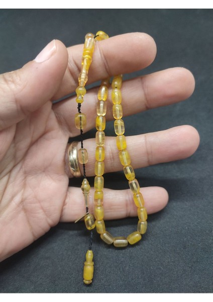 Serdal Akdeniz Usta Eseri Çift Kat Cilalı Bilek Boy (Küçük Boy) Sıkma Kehribar Sertifikalı 8623 indirimleri