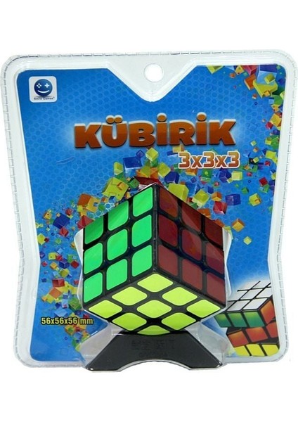 Sunman Sabır Küpü 3X3X3 S02000309 Kız Erkek Çocuk Oyuncak Eğitici Oyuncaklar