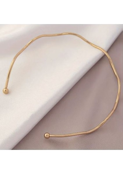 Dalgalı Kolye-Altın Kaplama modelleri