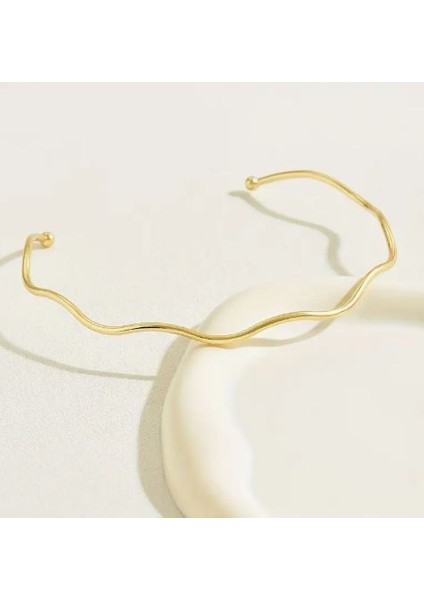 Dalgalı Kolye-Altın Kaplama fırsatları