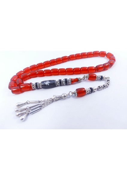 Şevket Alkan Usta Eseri Gümüş Nakkaşlı Alman Zar Kehribar Sertfikalı 8670 fiyatları