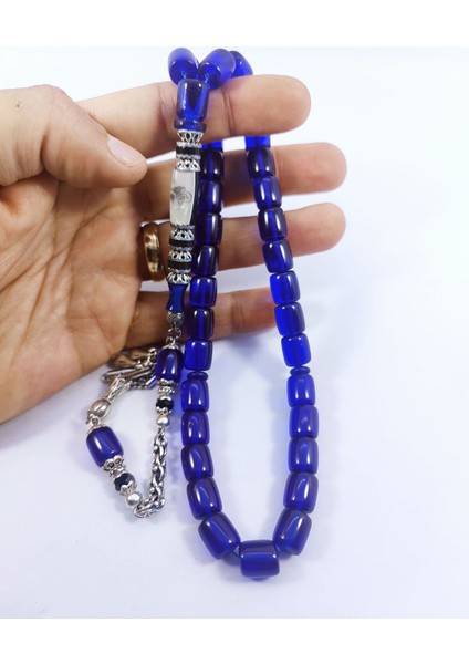 Şevket Alkan Usta Eseri Gümüş Nakkaşlı Alman Zar Kehribar Sertfikalı 8667 indirimleri