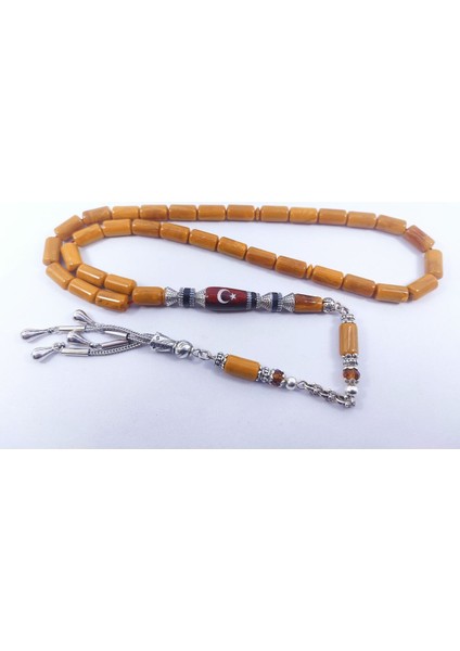 Şevket Alkan Usta Eseri Gümüş Nakkaşlı Fransız Galalit Sertfikalı 8676