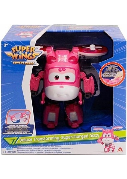 40434 Harika Kanatlar Dızzy Dönüşen Deluxe Supercharge Kız Erkek Çocuk Oyuncak Eğitici Oyuncaklar