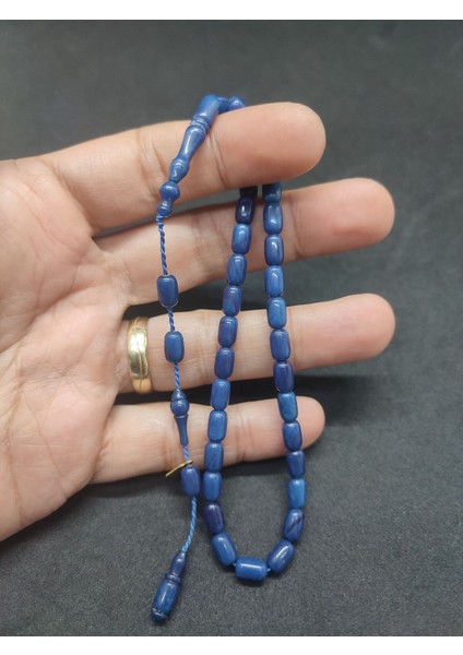 Serdal Akdeniz Usta Eseri Çift Kat Cilalı Bilek Boy (Küçük Boy) Sıkma Kehribar Sertifikalı 8622