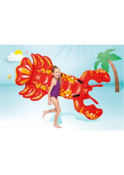 IBN57528 Istakoz Binici 213X137CM Kız Erkek Çocuk Oyuncak Eğitici Oyuncaklar modelleri