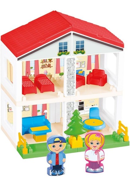 03234 Iki Katlı Ev Bloklar Kız Erkek Çocuk Oyuncak Eğitici Oyuncaklar fiyatları