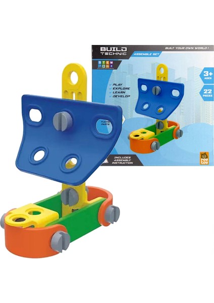 Build Technic Yap Boz Araçlar 4100101-2 Kız Erkek Çocuk Oyuncak Eğitici Oyuncaklar