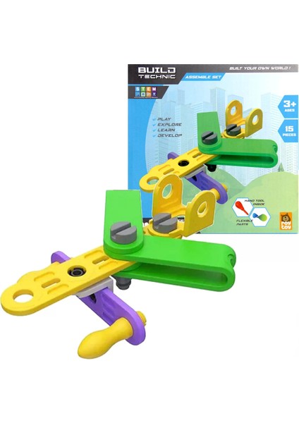 Build Technic Yap Boz Araçlar 4100101-2 Kız Erkek Çocuk Oyuncak Eğitici Oyuncaklar fiyatları