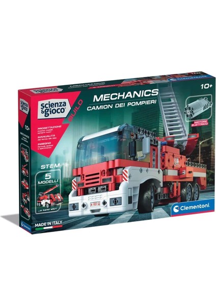 75068TR Mekanik Laboratuvarı - Itfaiye Aracı +10 Yaş Kız Erkek Çocuk Oyuncak Eğitici Oyuncaklar