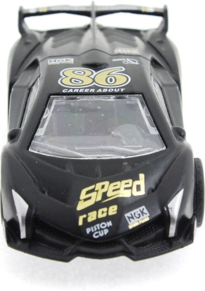 Die Cast Çek Bırak Metal Siyah Yarış Arabası 86 Kız Erkek Çocuk Oyuncak Eğitici Oyuncaklar fiyatları