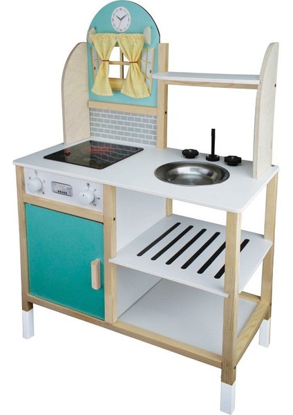 ÇG84 Ahşap Ledli Mutfak -Okutan Hobi Kız Erkek Çocuk Oyuncak Eğitici Oyuncaklar modelleri