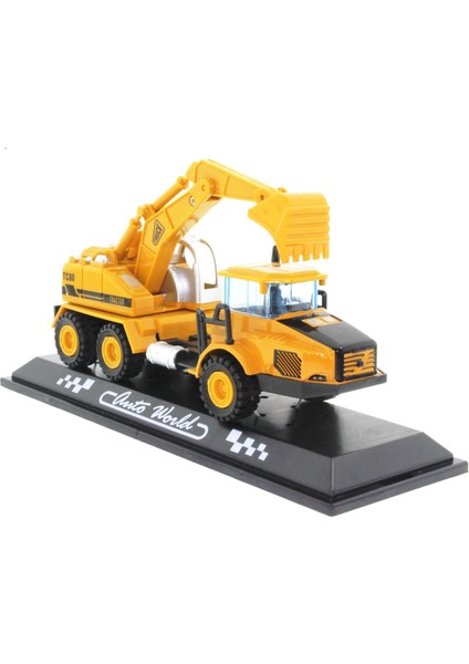 Die Cast Mini Inşaat Aracı Kepçe Kız Erkek Çocuk Oyuncak Eğitici Oyuncaklar