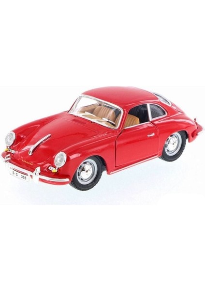 1:24 Bburago Porsche 356 B Coupe 1961 Kız Erkek Çocuk Oyuncak Eğitici Oyuncaklar