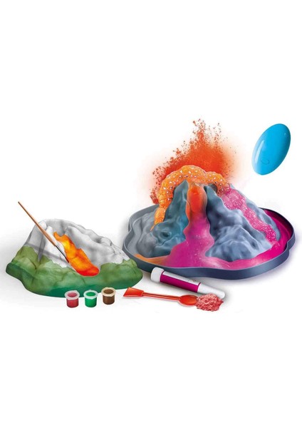 Bilim ve Oyun Yanardağlar ve Volkanik Patlamalar Kız Erkek Çocuk Oyuncak Eğitici Oyuncaklar fiyatları
