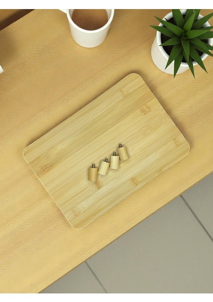 Ayaklı Bambu Sunum ve Kesme Tahtası – Doğal Bambu, 32X22X3 cm | Servis Tahtası, Kahvaltı Sunum Tahtası, Mutfak Kesme Tahtası fiyatları