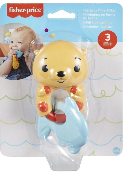 HJW11 Fisher-Price Eğlenceli Dostlar Dişlik ve Çıngıraklar Kız Erkek Çocuk Oyuncak Eğitici Oyuncakla